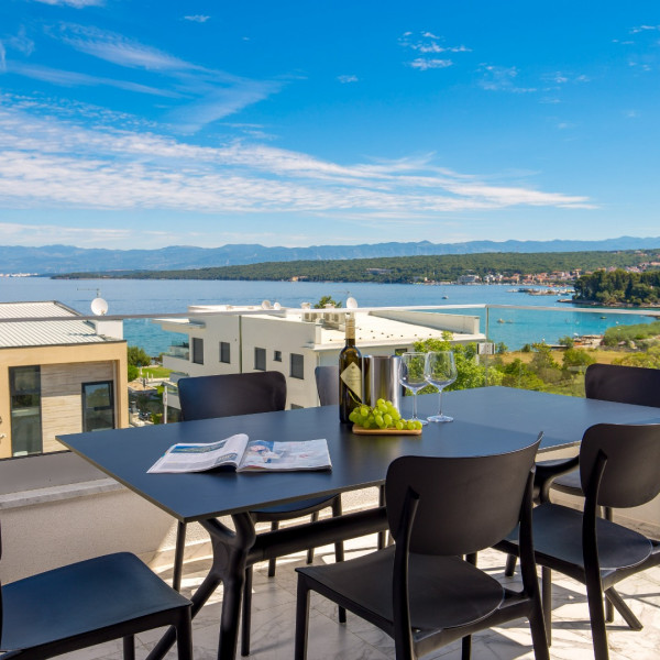 Living room, VILA E - Malinska, Hadrie - Experience Elevated Malinska, Krk