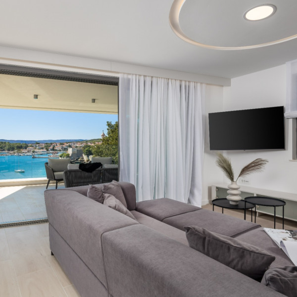 Living room, VILA A - Grad Krk, Hadrie - Experience Elevated Malinska, Krk