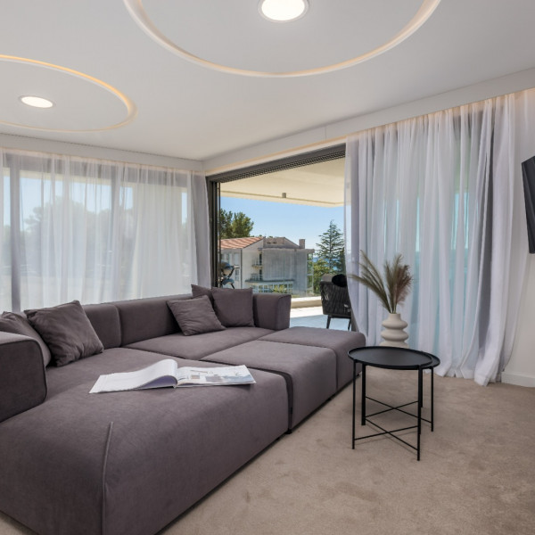 Living room, VILA A - Grad Krk, Hadrie - Experience Elevated Malinska, Krk