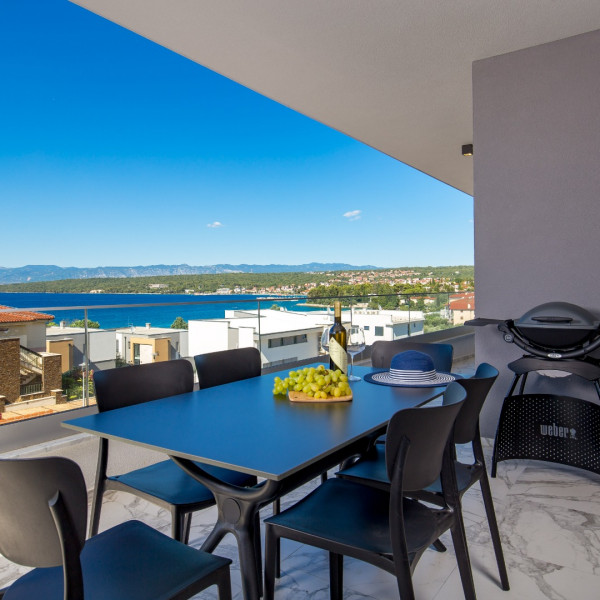 Living room, VILLA D - Malinska, Hadrie - Experience Elevated Malinska, Krk